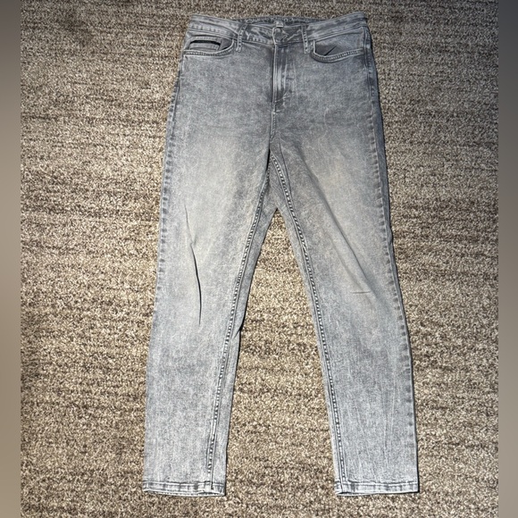 Calvin Klein Jeans Denim - Calvin Klein High Rise Ankle Women's Gray Skinny Jeans - Size 30